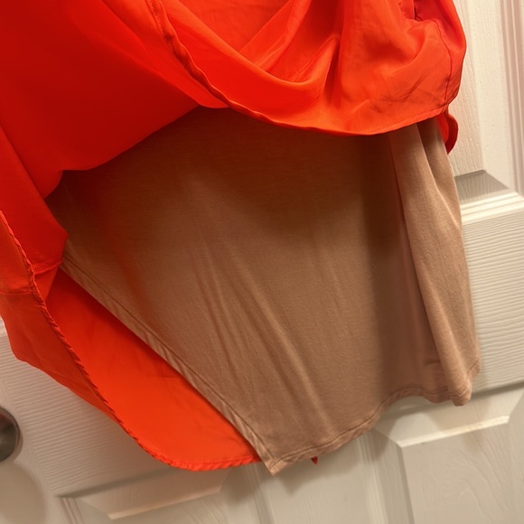 BORDEAUX women’s split color sleeveless top - Picture 5 of 8